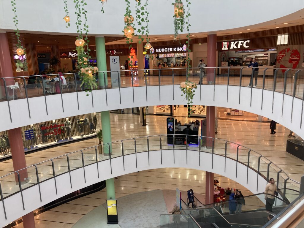 A view inside the Tanger City Center Mall