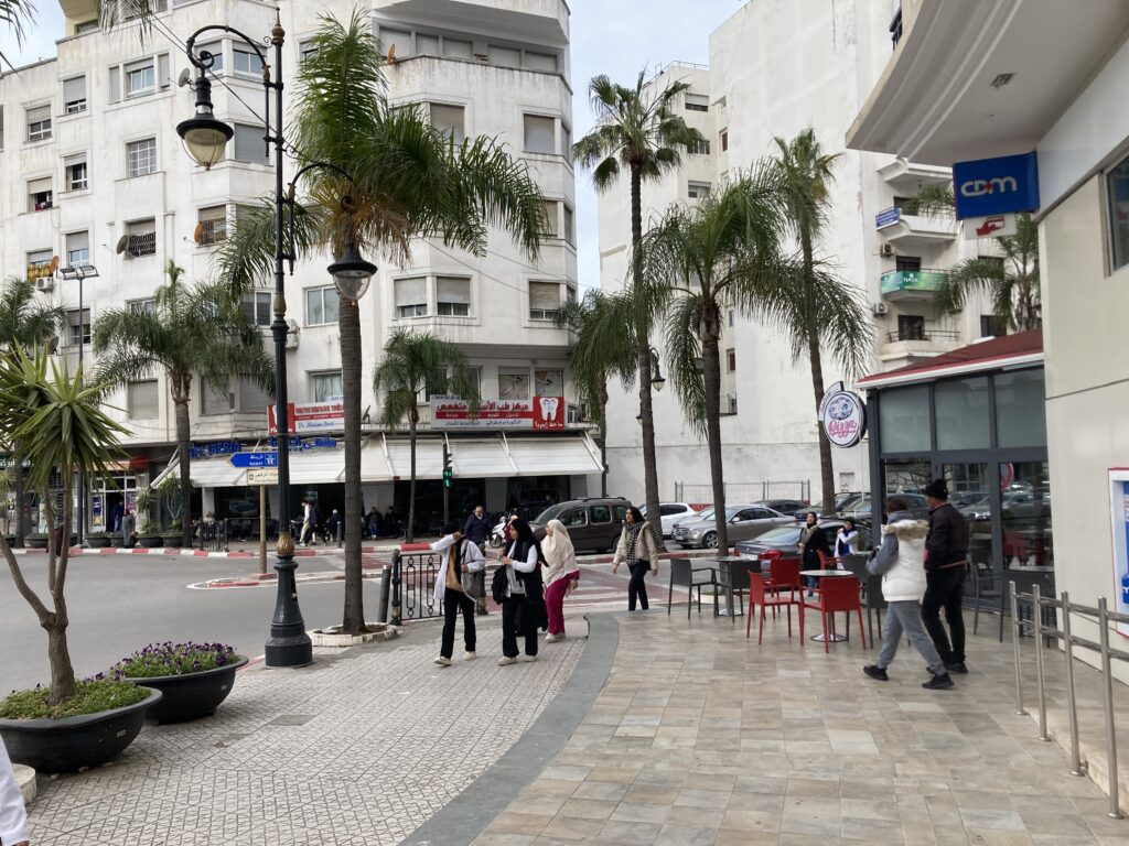 A view near Place de Koweit in Tangier