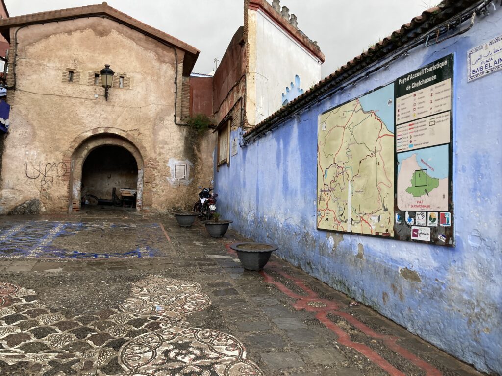 A view of Bab El Ain, one of the “gates” into the old medina in Chefchaouen