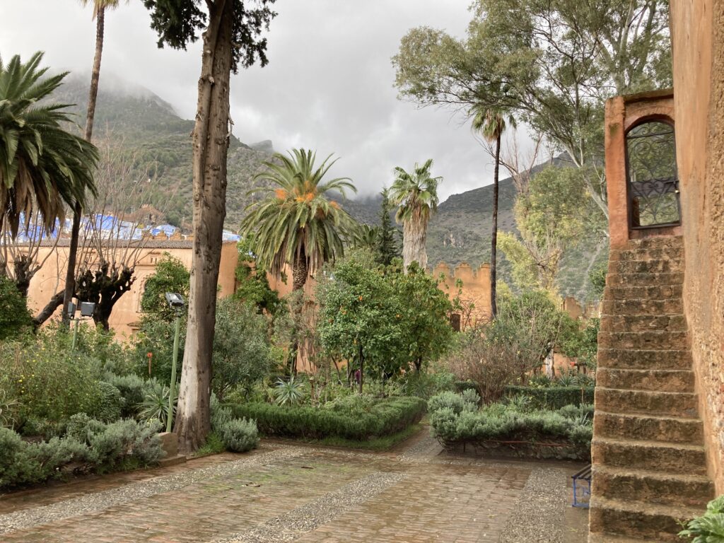 A view inside the Kasbah in Chefchaouen