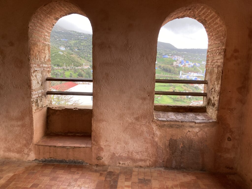 A view inside the Kasbah in Chefchaouen