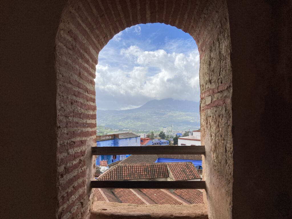 A view of the surrounding area from the Portuguese Tower in the Kasbah.