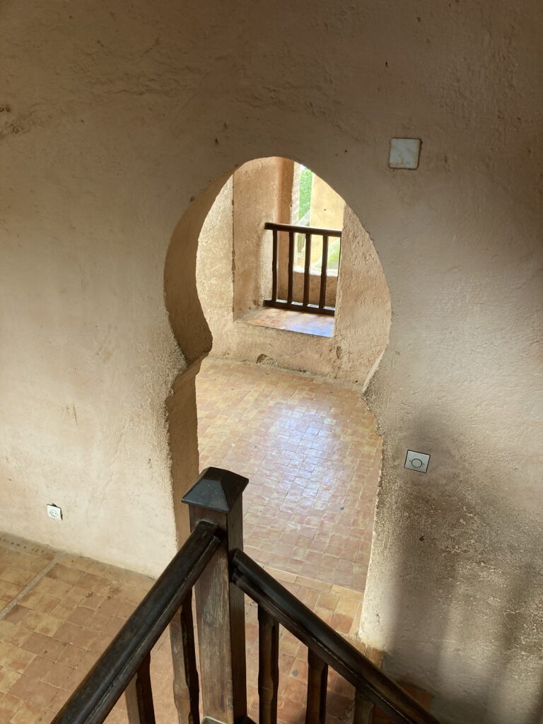 A view inside the Portuguese Tower in the Kasbah of Chefchaouen