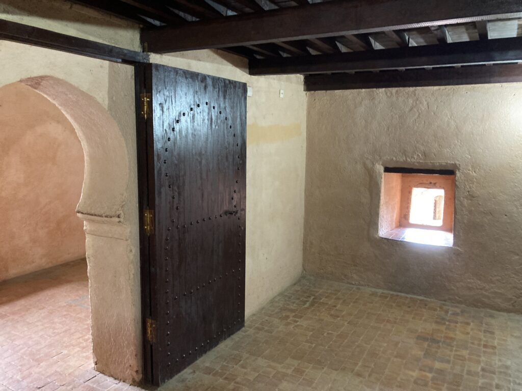 A view inside the Portuguese Tower in the Kasbah of Chefchaouen