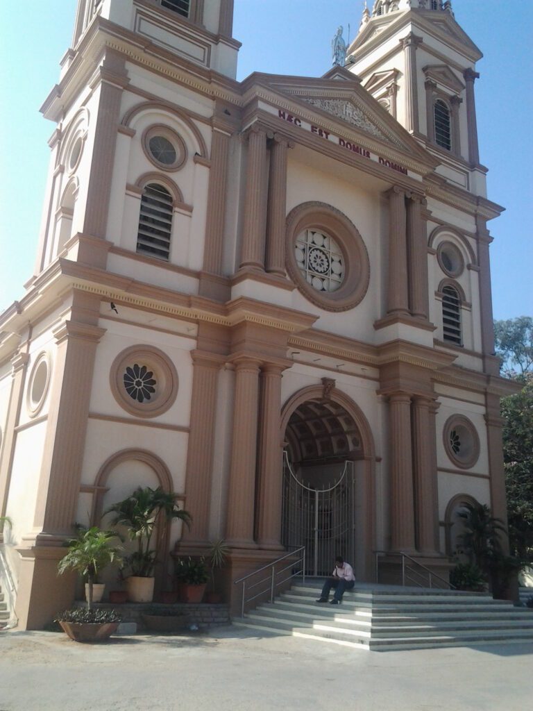 A view of St. Patrick’s Church on Brigade Road in Bengaluru, Karnataka taken on February 5, 2024.