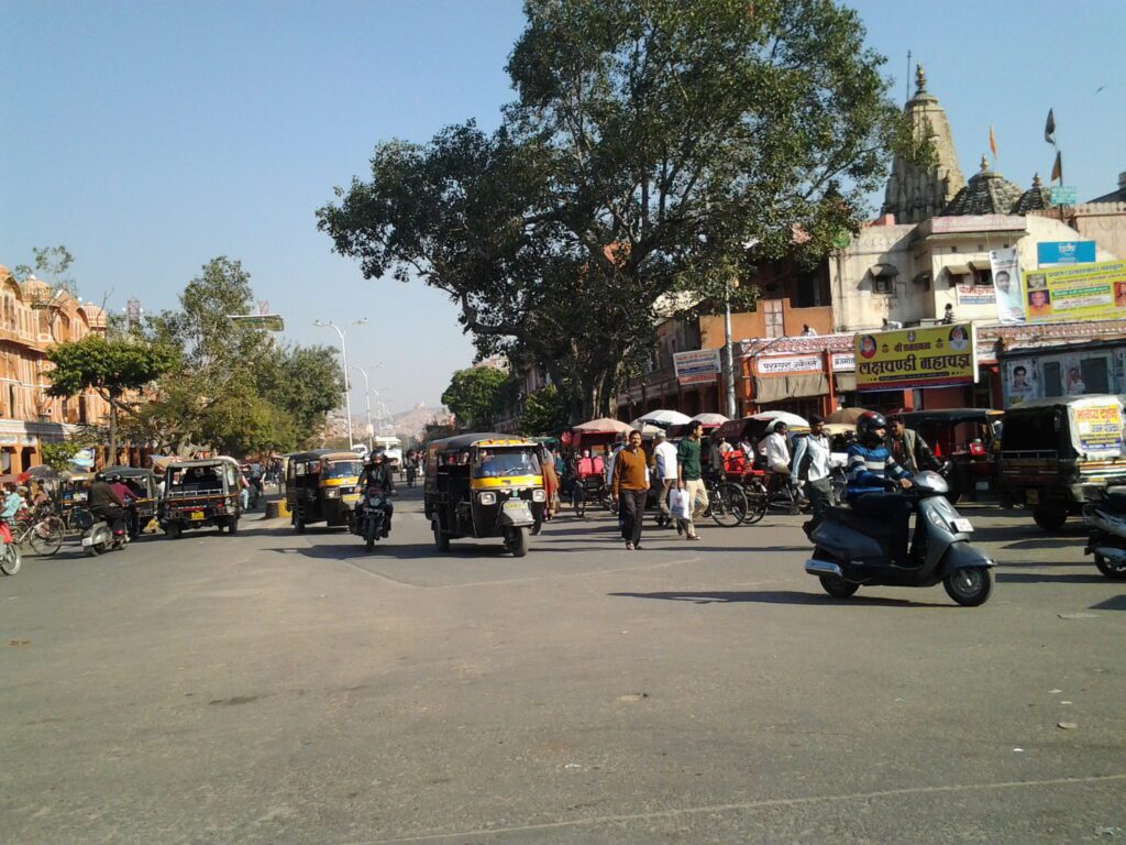 A scene in Jaipur, Rajasthan