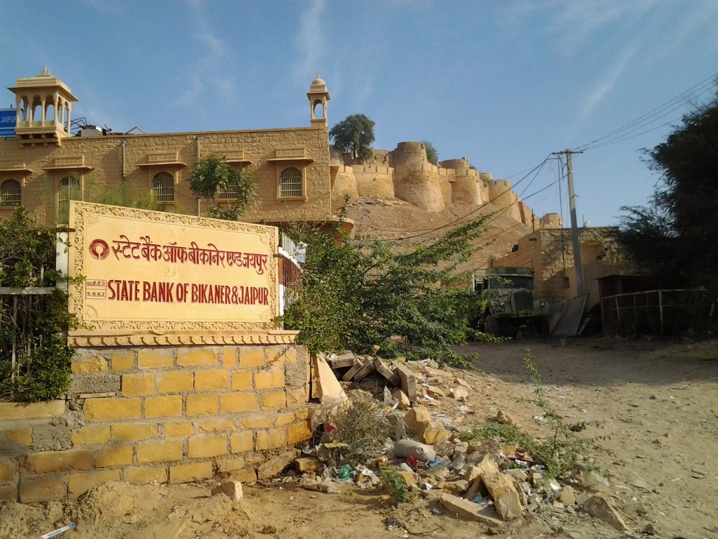 A scene in Jaisalmer, Rajasthan taken February 2013.