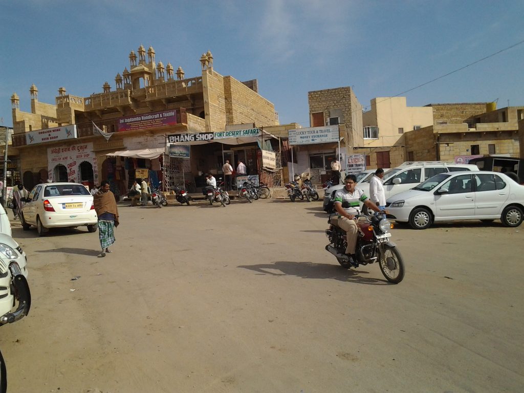 A scene in Jaisalmer, Rajasthan taken February 2013.