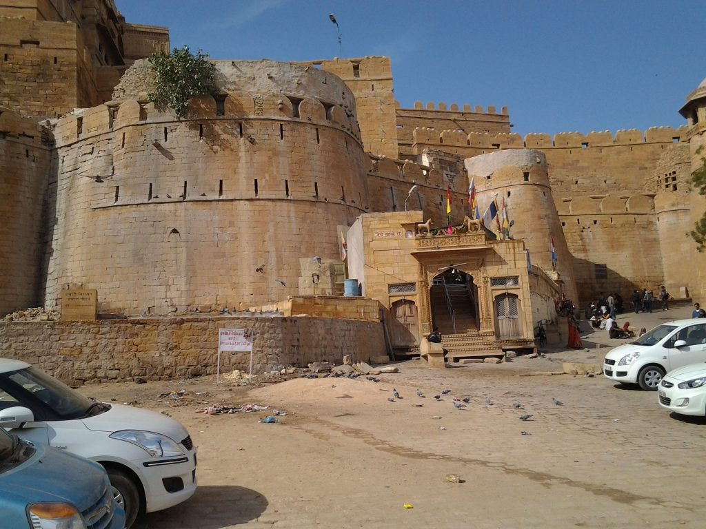 A scene in Jaisalmer, Rajasthan taken February 2013.