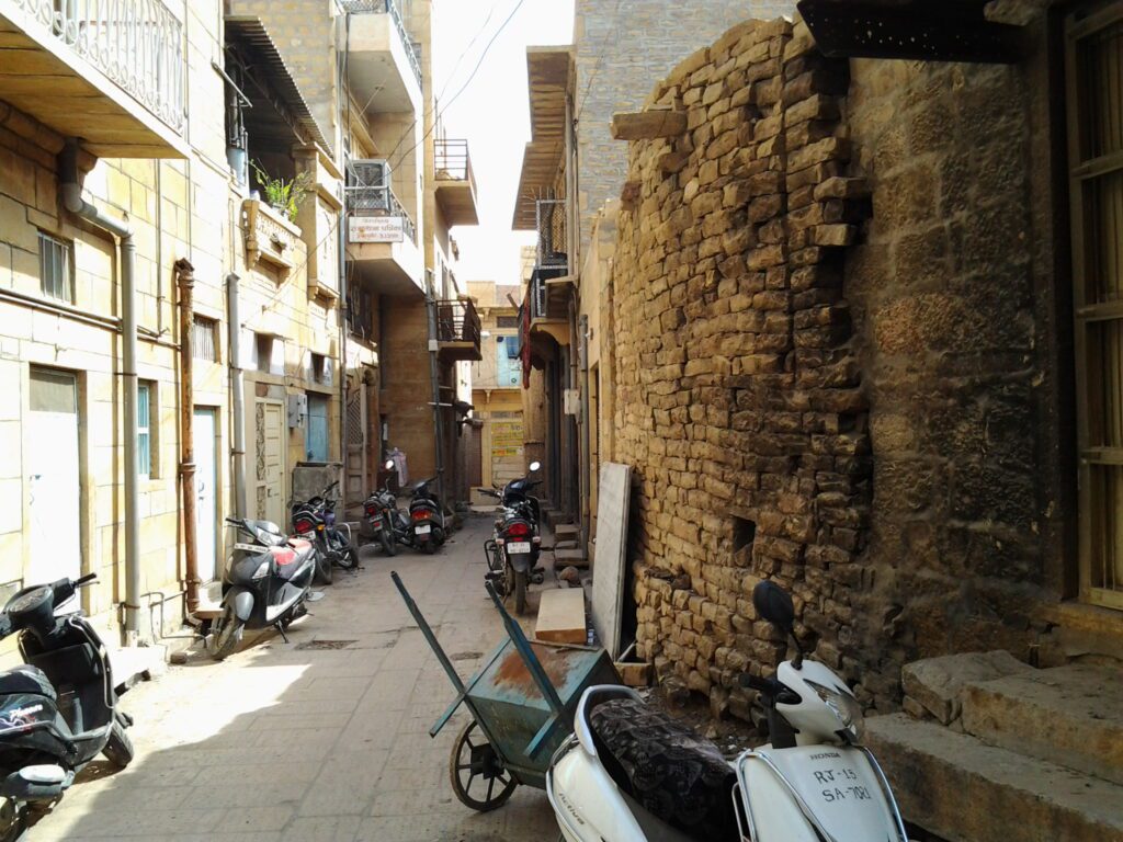 A scene in Jaisalmer, Rajasthan