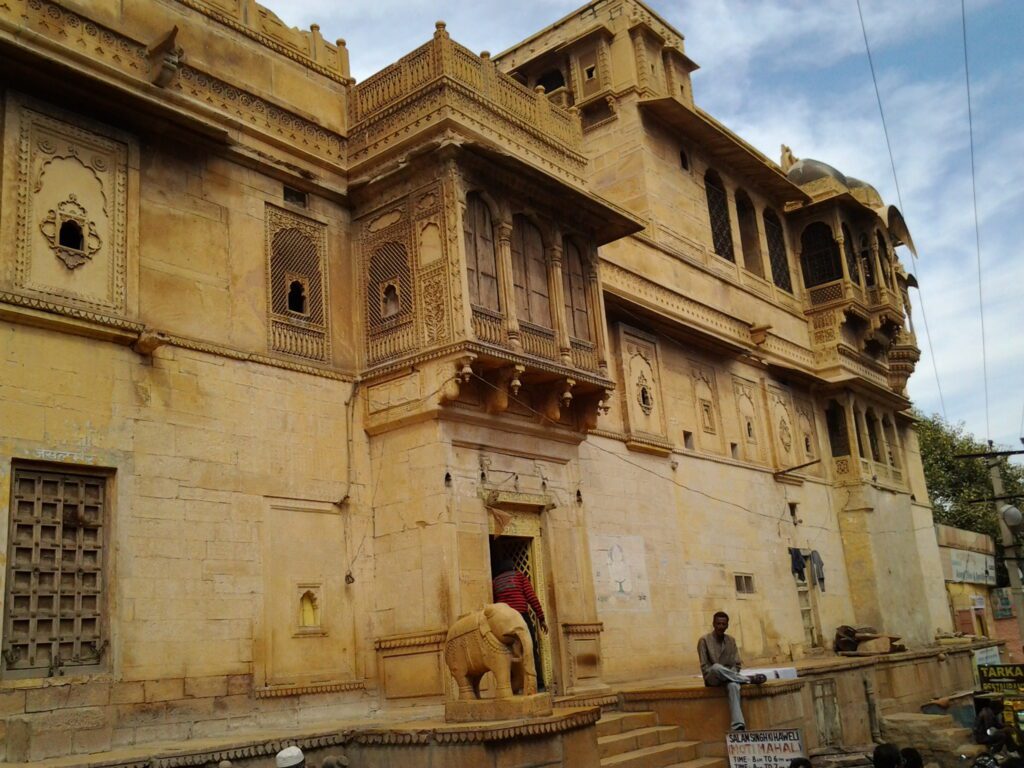 A scene in Jaisalmer, Rajasthan