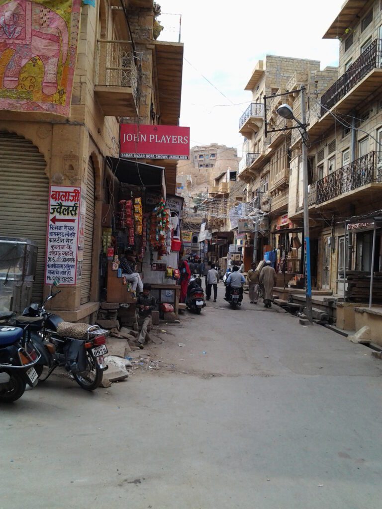 A scene in Jaisalmer, Rajasthan