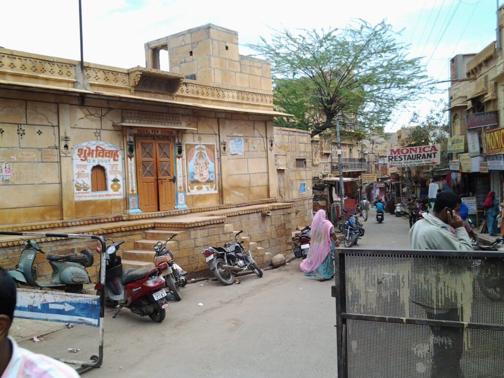 A scene in Jaisalmer, Rajasthan