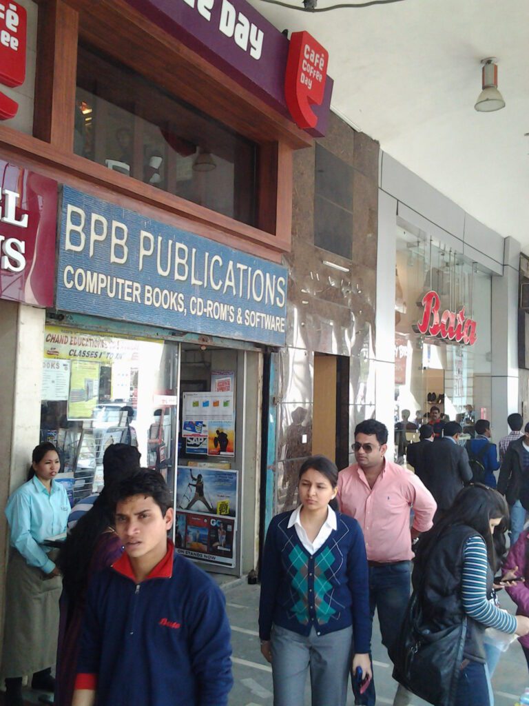 A view at Connaught Place (Rajiv Chowk)