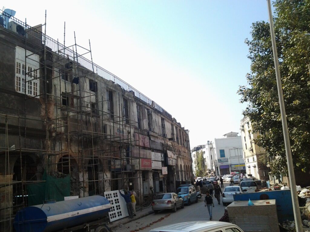 A view at Connaught Place (Rajiv Chowk)