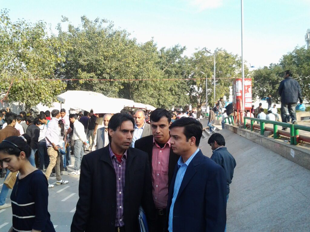 A view at Connaught Place (Rajiv Chowk)