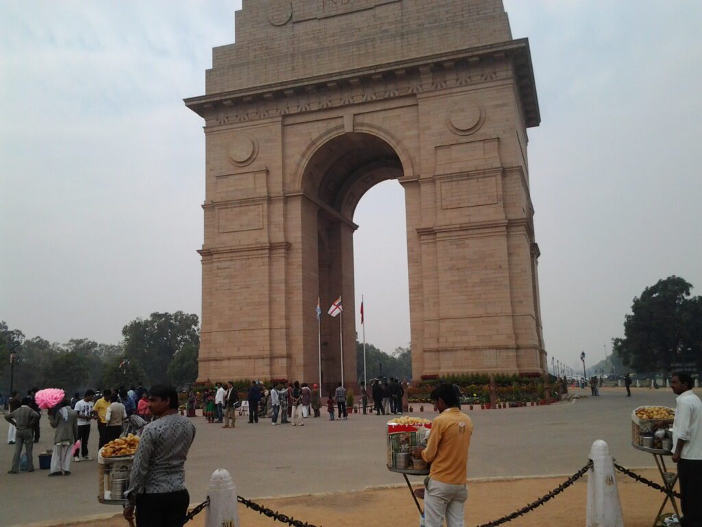 A view at India Gate