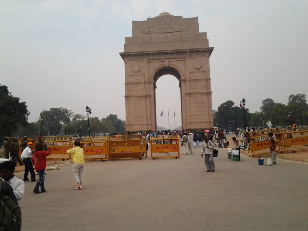 A view at India Gate