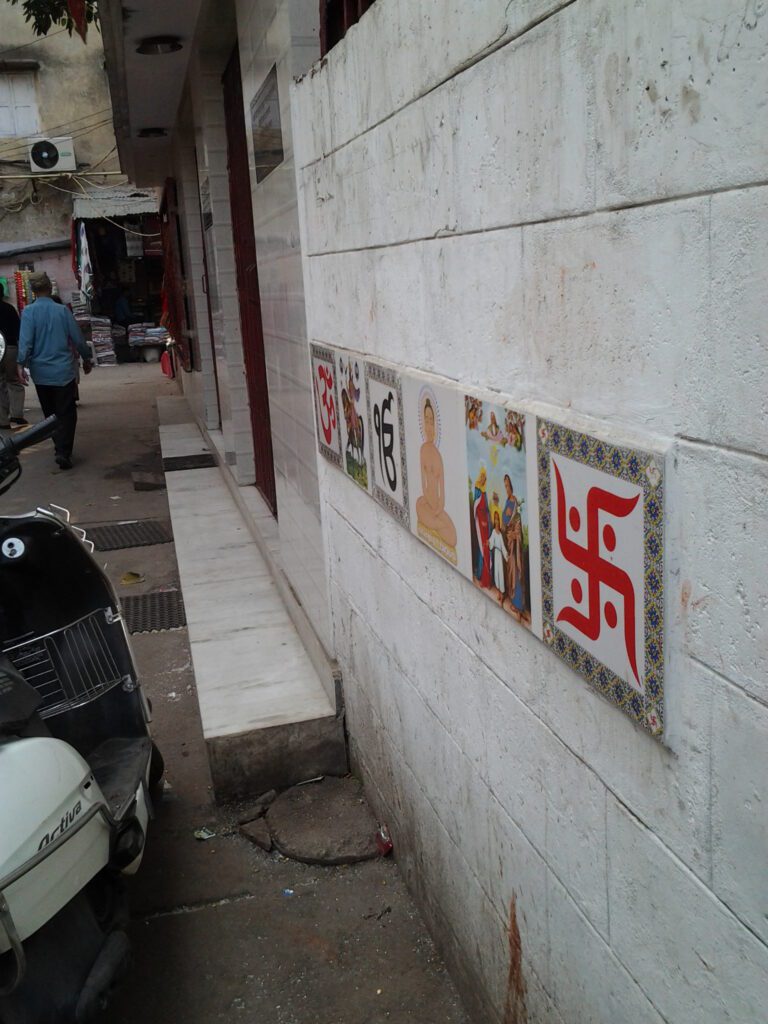 A view at Chandni Chowk, New Delhi