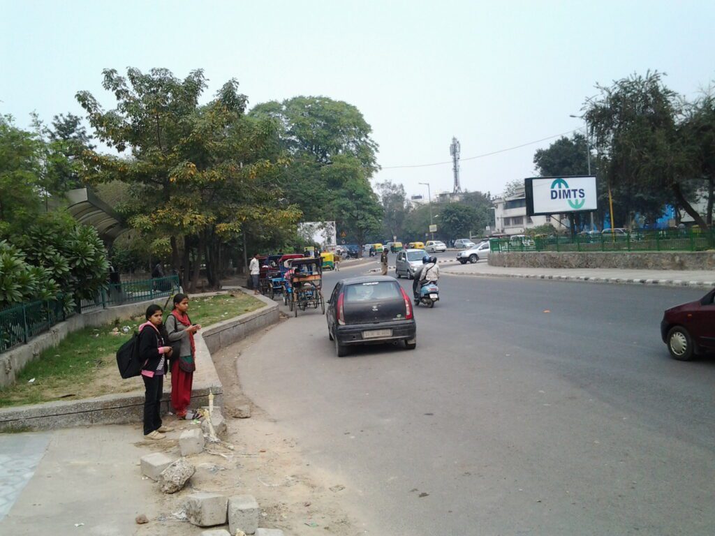 A view near Chandni Chowk, New Delhi