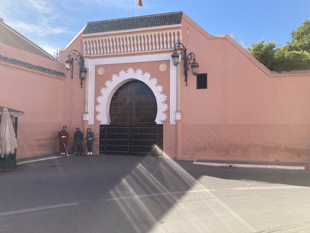 A view of Bahia Palace