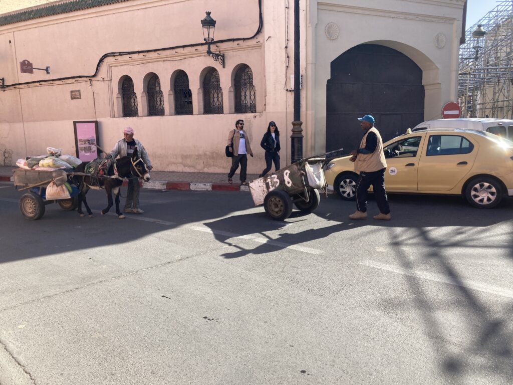 A view on Rue Riad Laarous