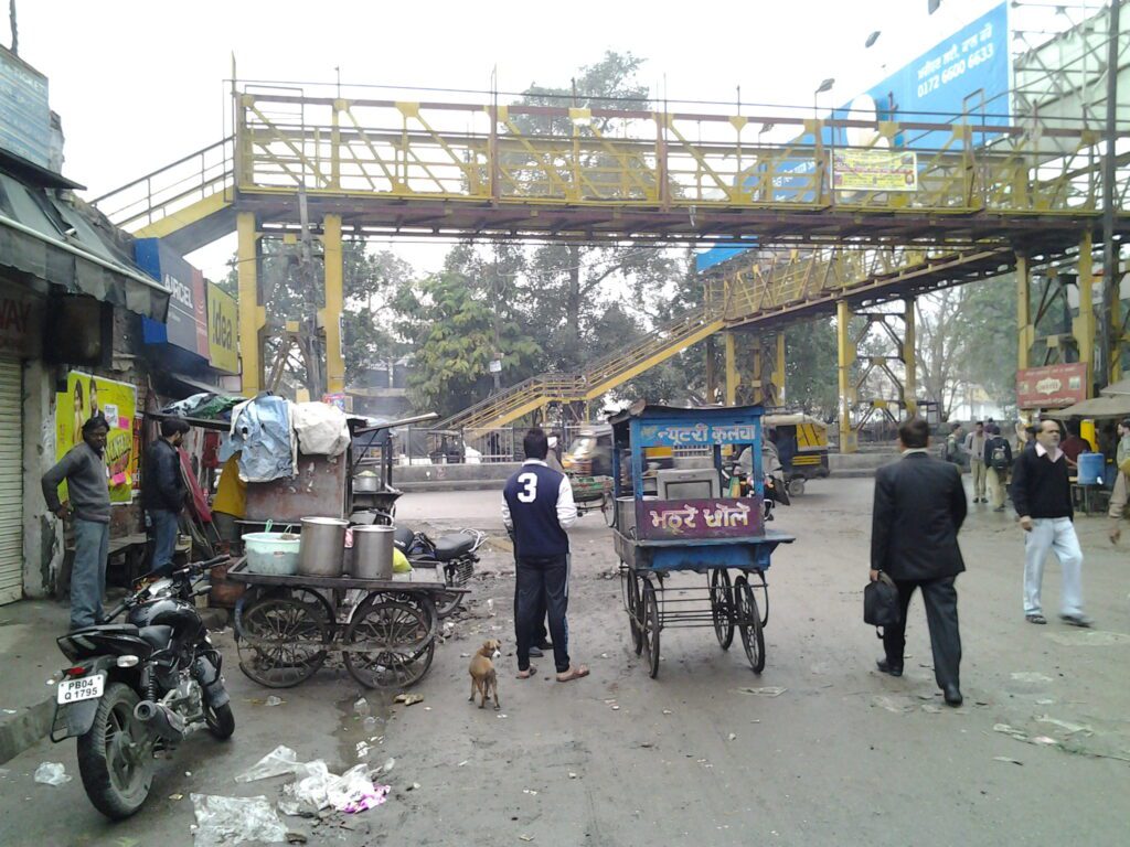 A scene in Amritsar, Punjab, India