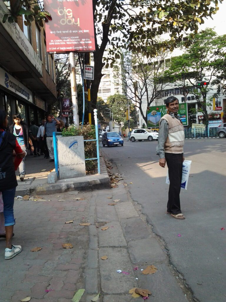 A scene in Kolkata, Bengal, India