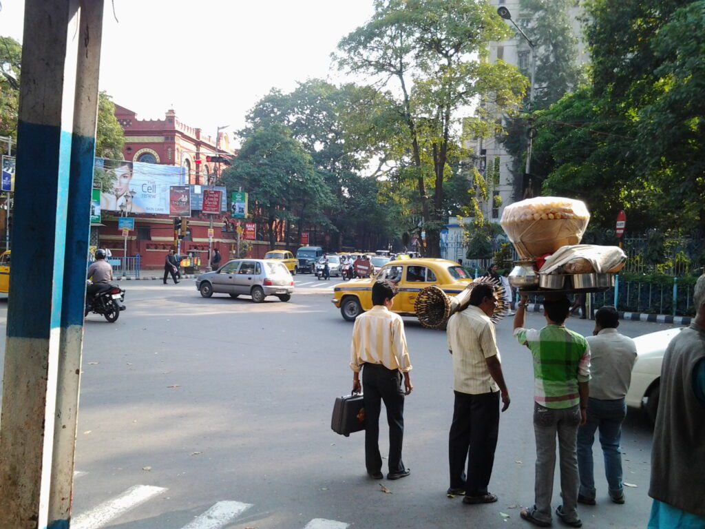 A scene in Kolkata, Bengal, India