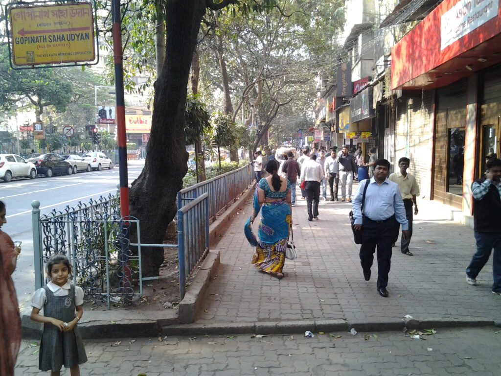 A scene in Kolkata, Bengal, India