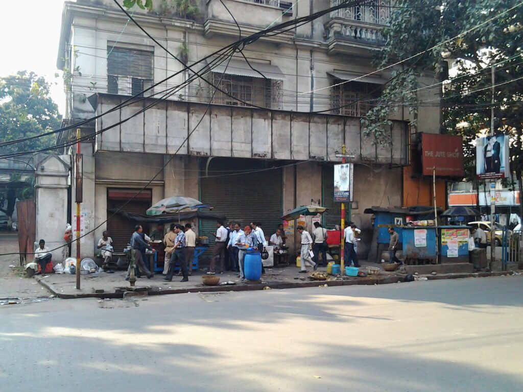 A scene in Kolkata, Bengal, India