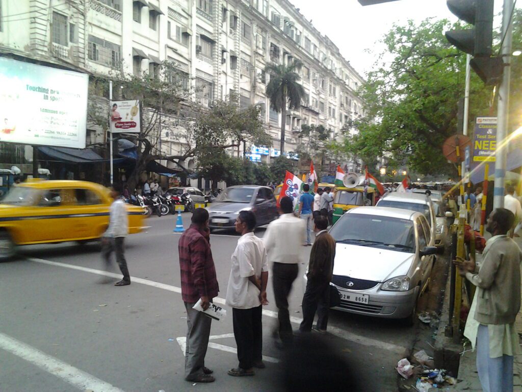 A scene in Kolkata, Bengal, India