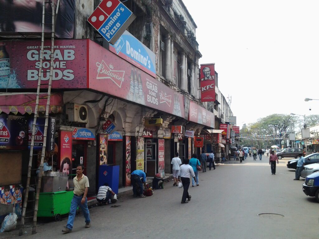 A scene in Kolkata, West Bengal