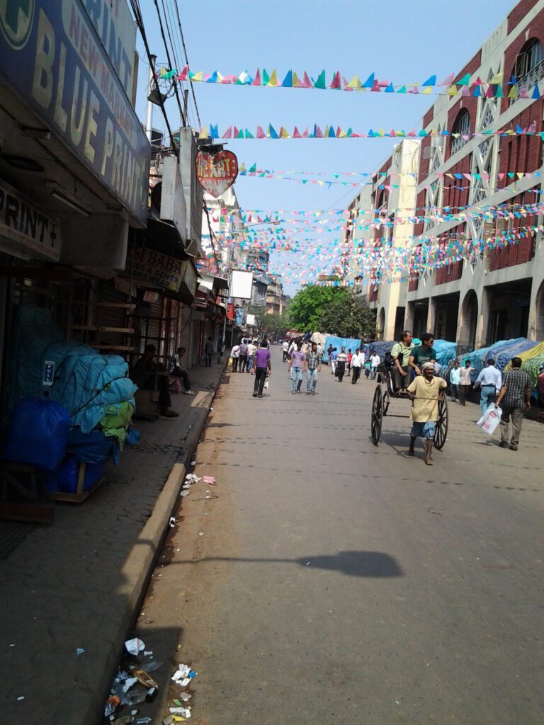 A scene in Kolkata, West Bengal