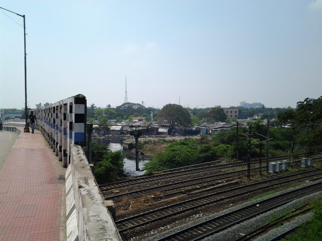 A scene in Chennai, Tamil Nadu, India