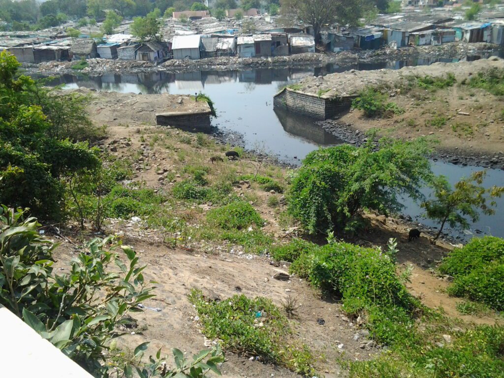 A scene in Chennai, Tamil Nadu, India