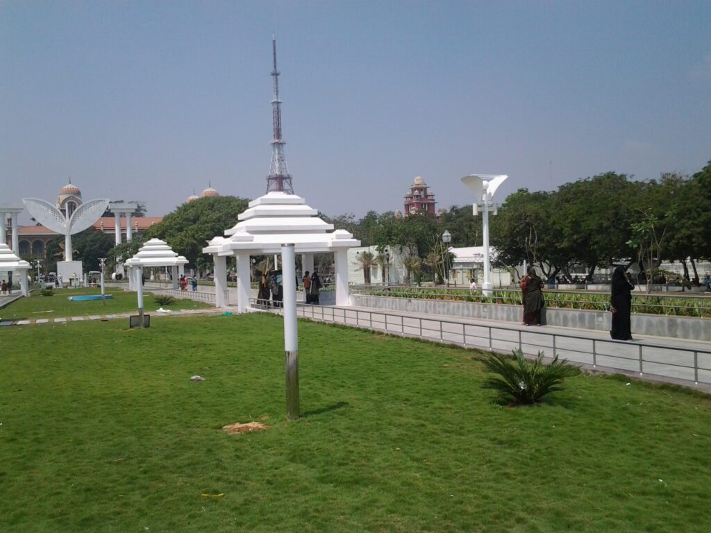 A scene in Chennai, Tamil Nadu, India