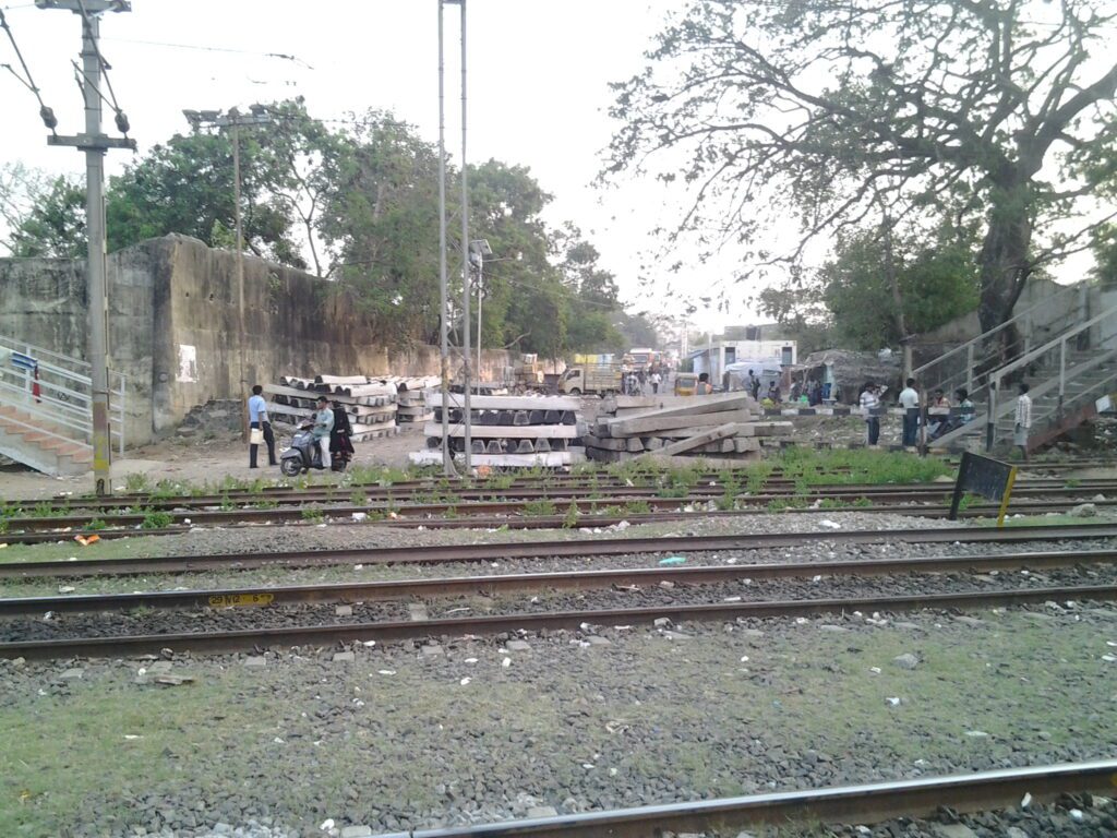 A scene in Chennai, Tamil Nadu, India