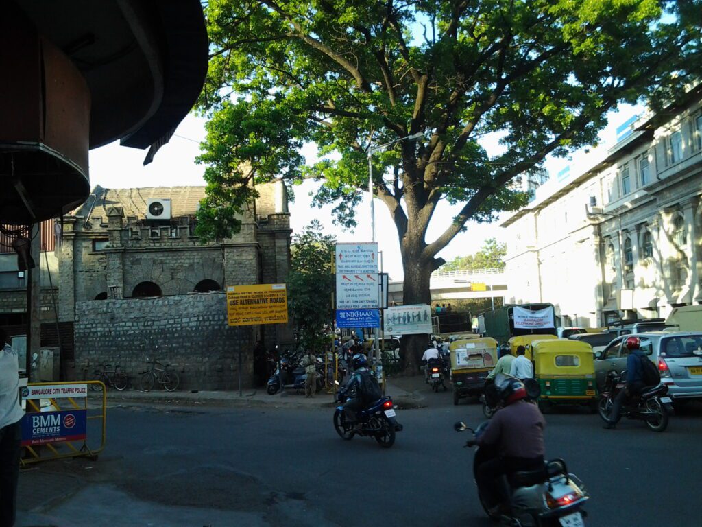 A scene in Bengaluru, Karnataka, India