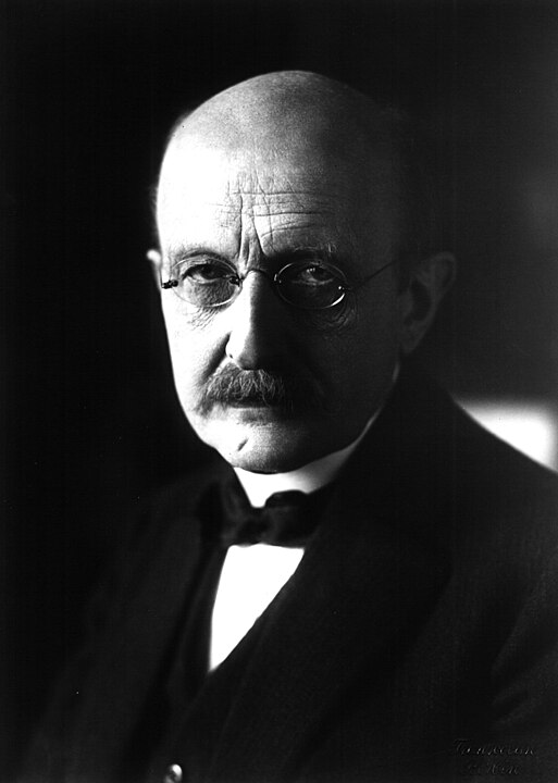 Max Planck, considered the father of the quantum theory