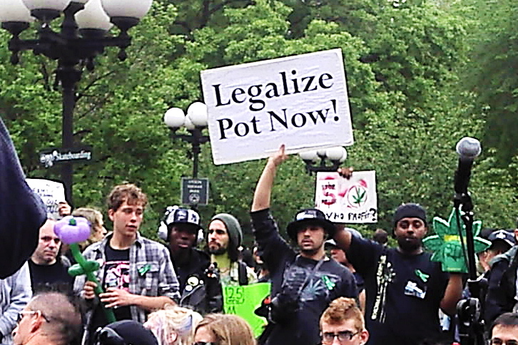 Legalize Pot Rally Union Square 2012