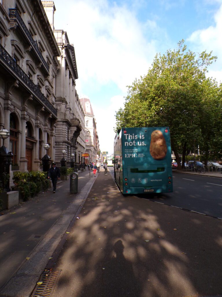 A scene in Dublin, Ireland