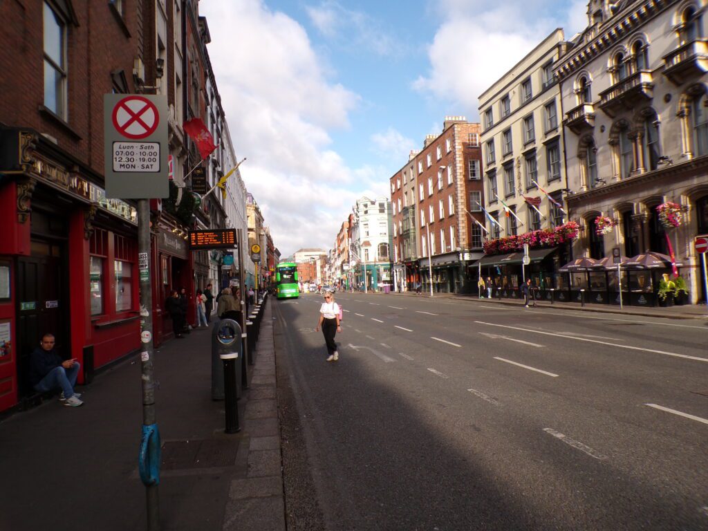 A scene in Dublin, Ireland