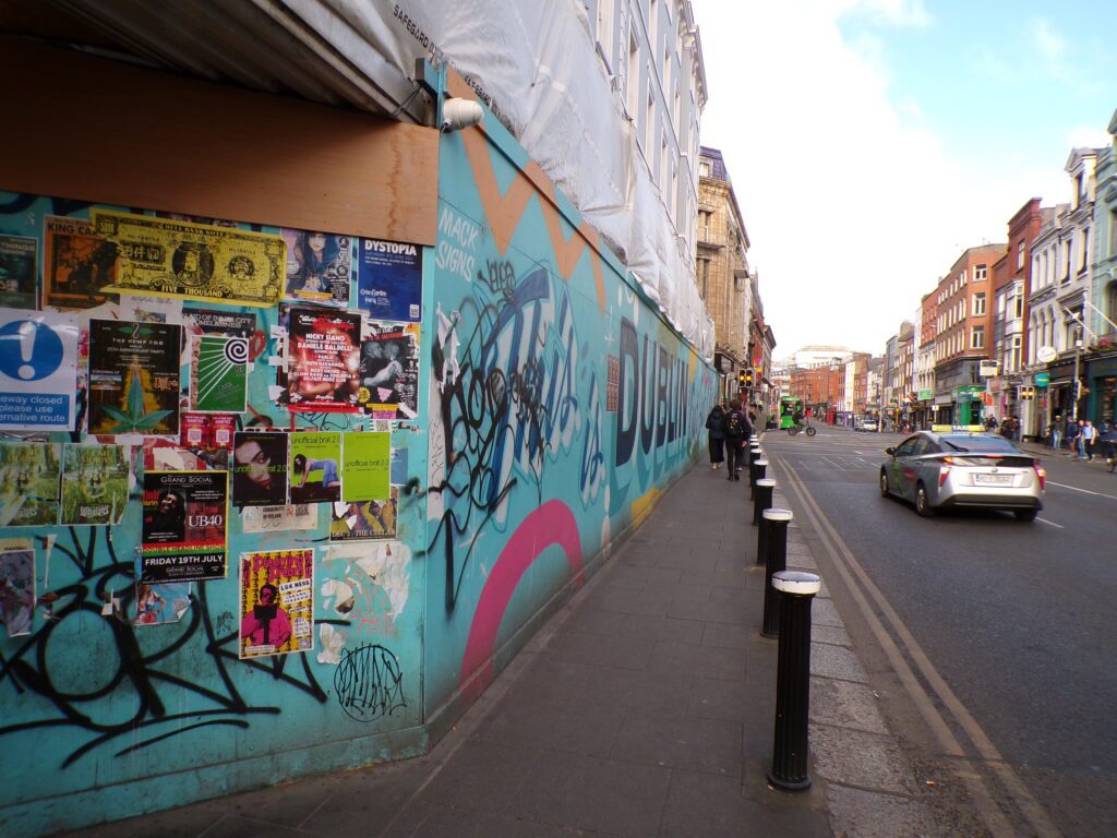 A scene in Dublin, Ireland