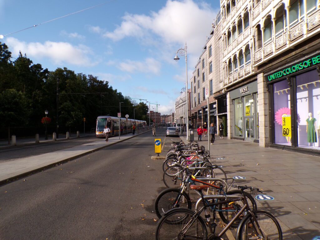 A scene in Dublin, Ireland