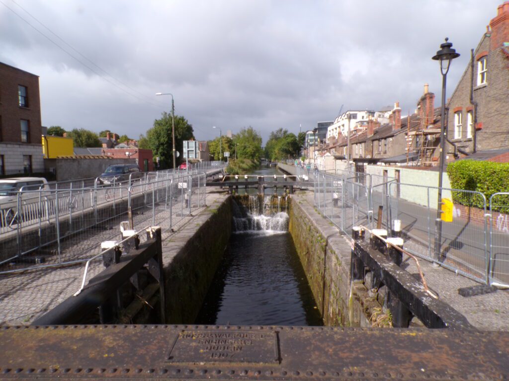 A scene in Dublin