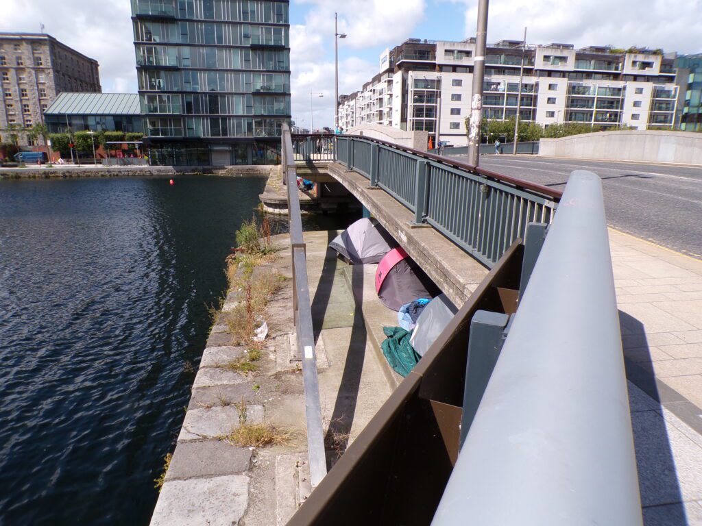 A scene in Dublin, Ireland