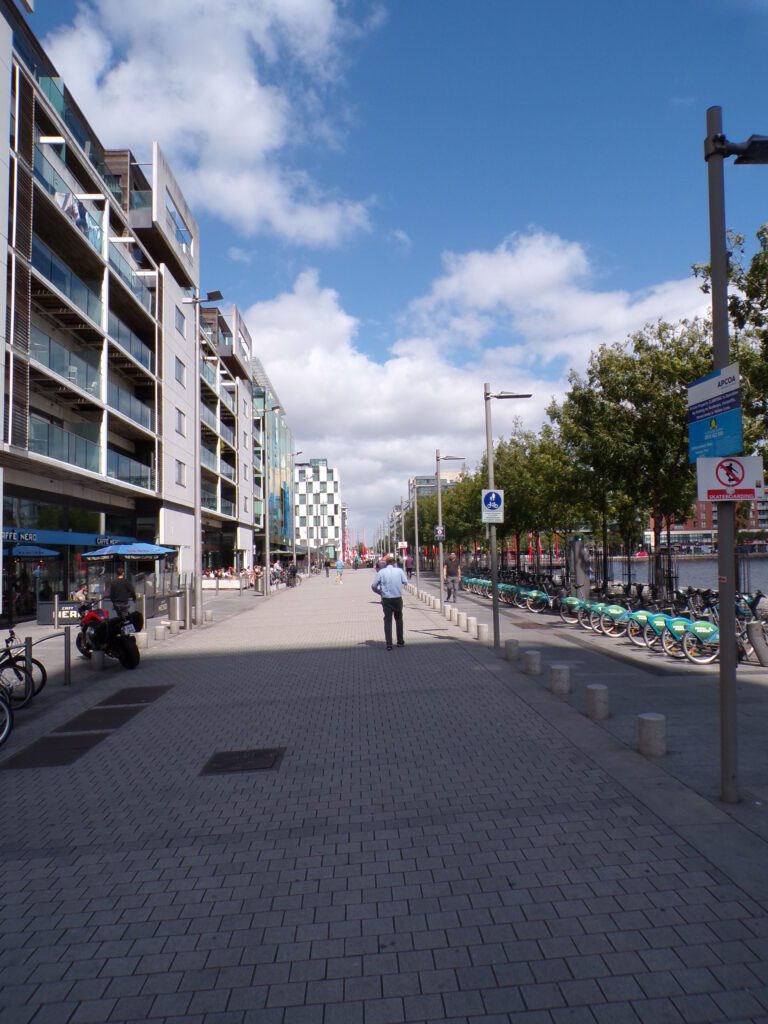 A scene in Dublin, Ireland