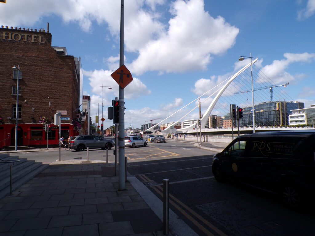 A scene in Dublin, Ireland