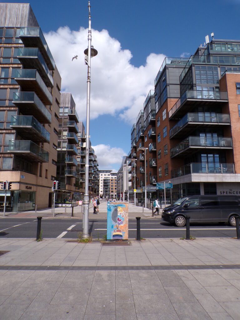 A scene in Dublin, Ireland